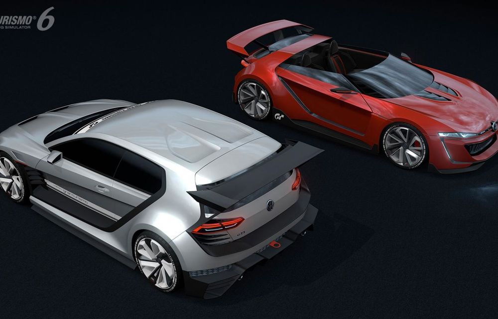 Volkswagen GTI Supersport Vision Gran Turismo: un nou concept creat special pentru simulatorul auto - Poza 12