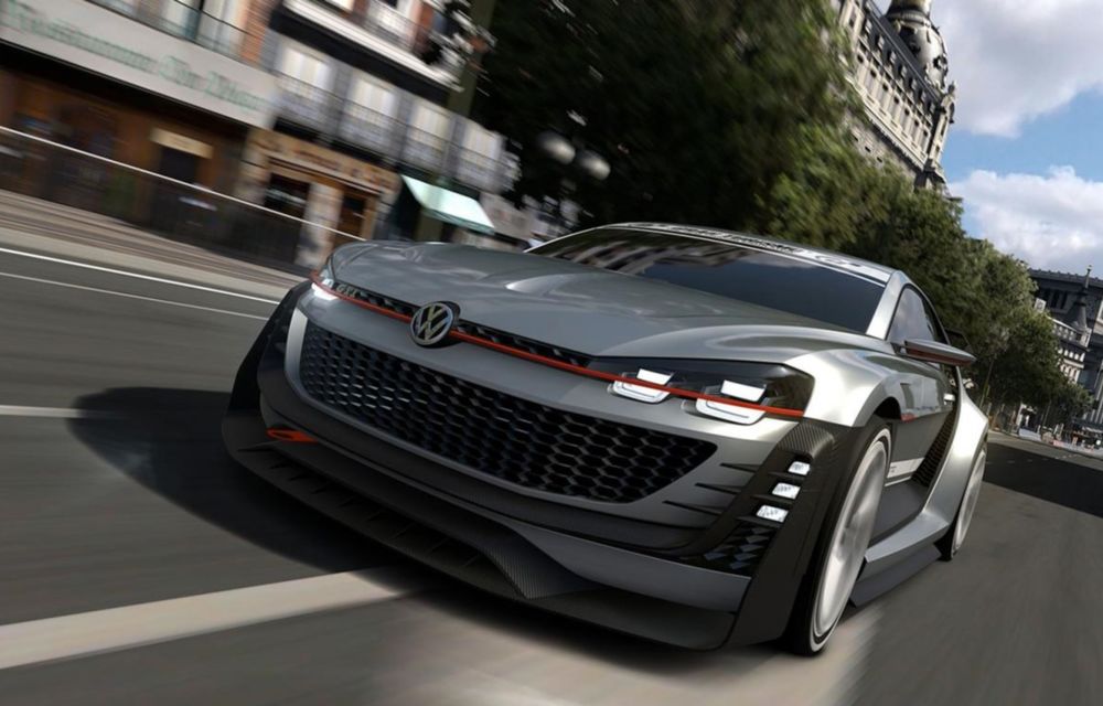 Volkswagen GTI Supersport Vision Gran Turismo: un nou concept creat special pentru simulatorul auto - Poza 1