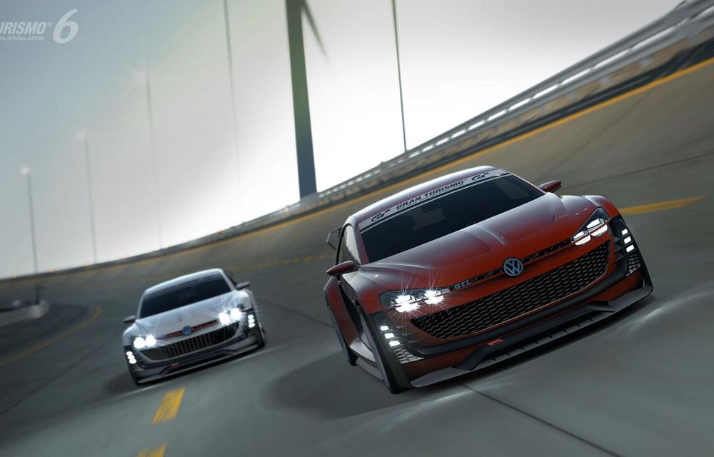 Volkswagen GTI Supersport Vision Gran Turismo: un nou concept creat special pentru simulatorul auto - Poza 9