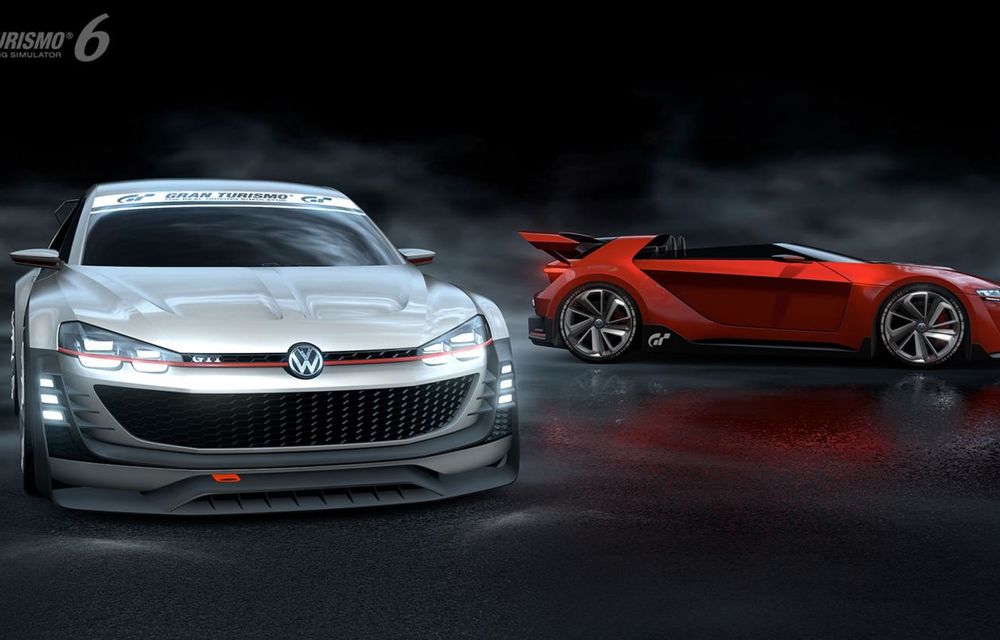 Volkswagen GTI Supersport Vision Gran Turismo: un nou concept creat special pentru simulatorul auto - Poza 6