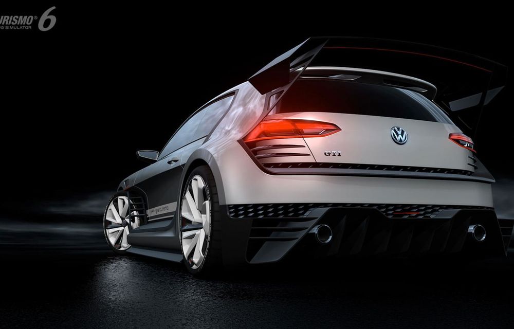 Volkswagen GTI Supersport Vision Gran Turismo: un nou concept creat special pentru simulatorul auto - Poza 5
