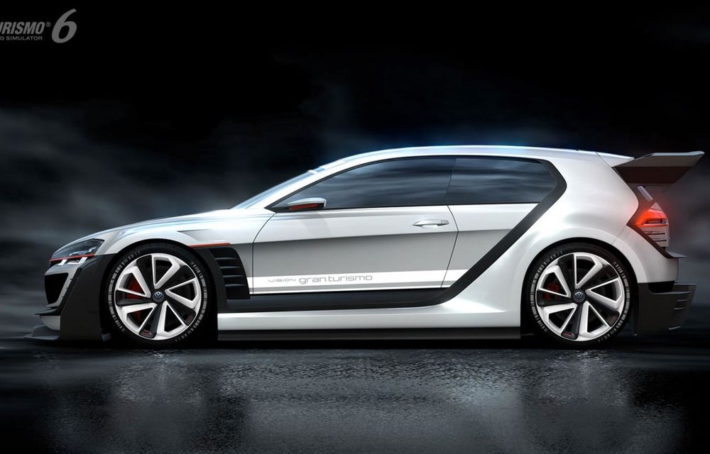 Volkswagen GTI Supersport Vision Gran Turismo: un nou concept creat special pentru simulatorul auto - Poza 3