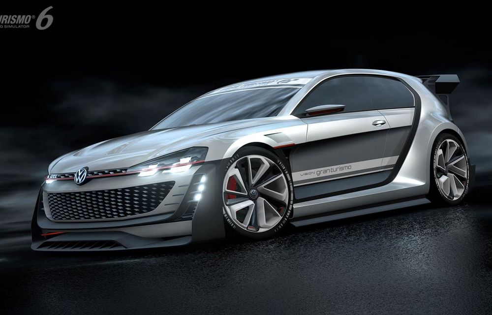 Volkswagen GTI Supersport Vision Gran Turismo: un nou concept creat special pentru simulatorul auto - Poza 2