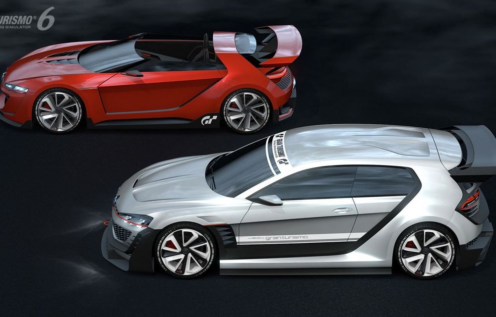 Volkswagen GTI Supersport Vision Gran Turismo: un nou concept creat special pentru simulatorul auto - Poza 11