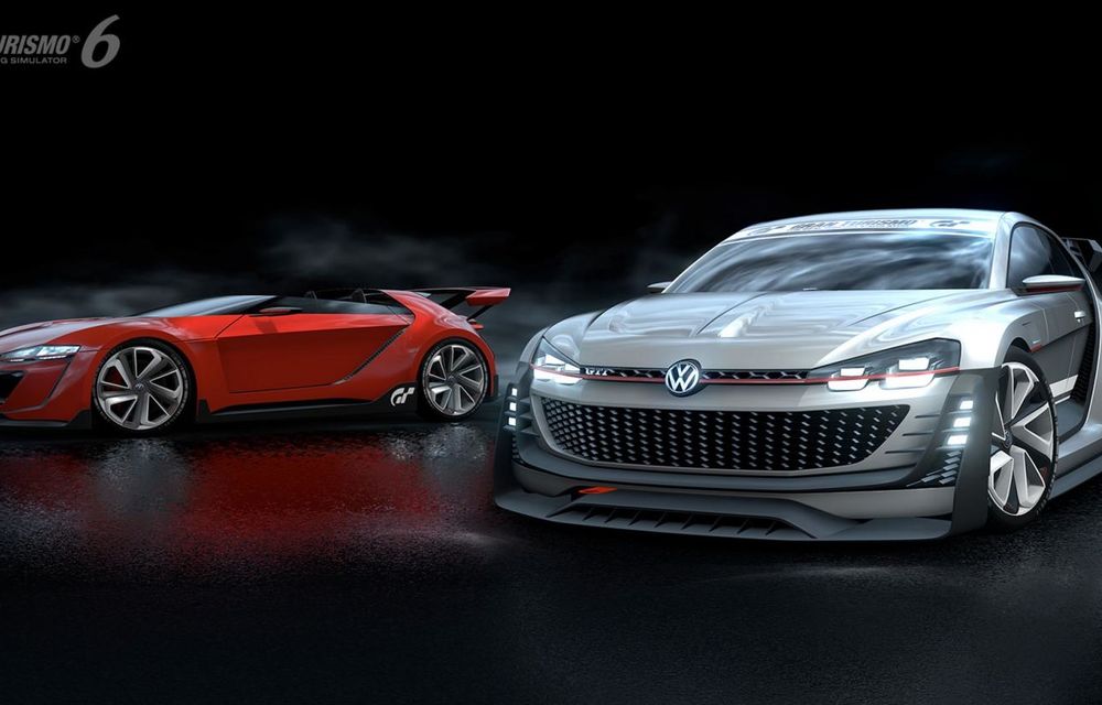 Volkswagen GTI Supersport Vision Gran Turismo: un nou concept creat special pentru simulatorul auto - Poza 7
