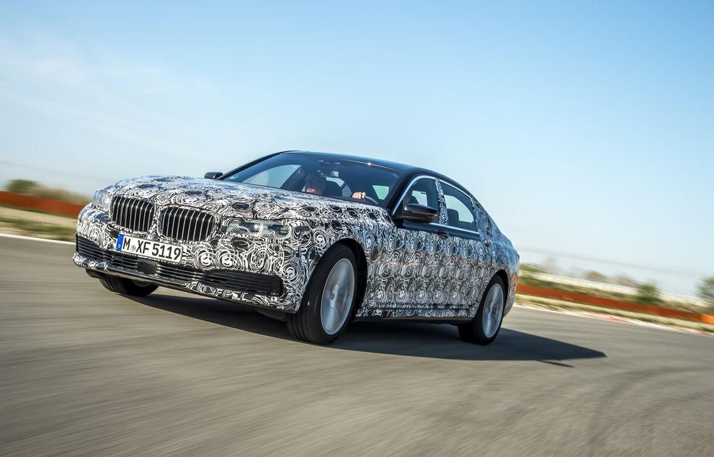 Noua generaţie BMW Seria 7 îşi dezvăluie tehnologiile de top într-o primă galerie foto oficială - Poza 6