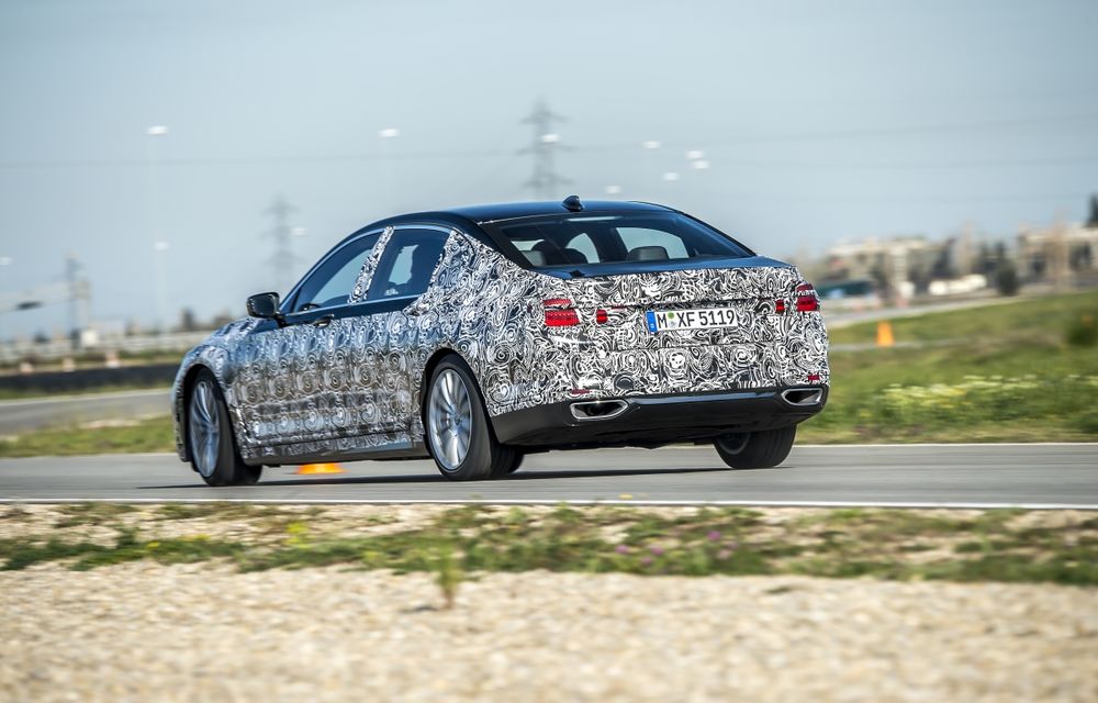 Noua generaţie BMW Seria 7 îşi dezvăluie tehnologiile de top într-o primă galerie foto oficială - Poza 20