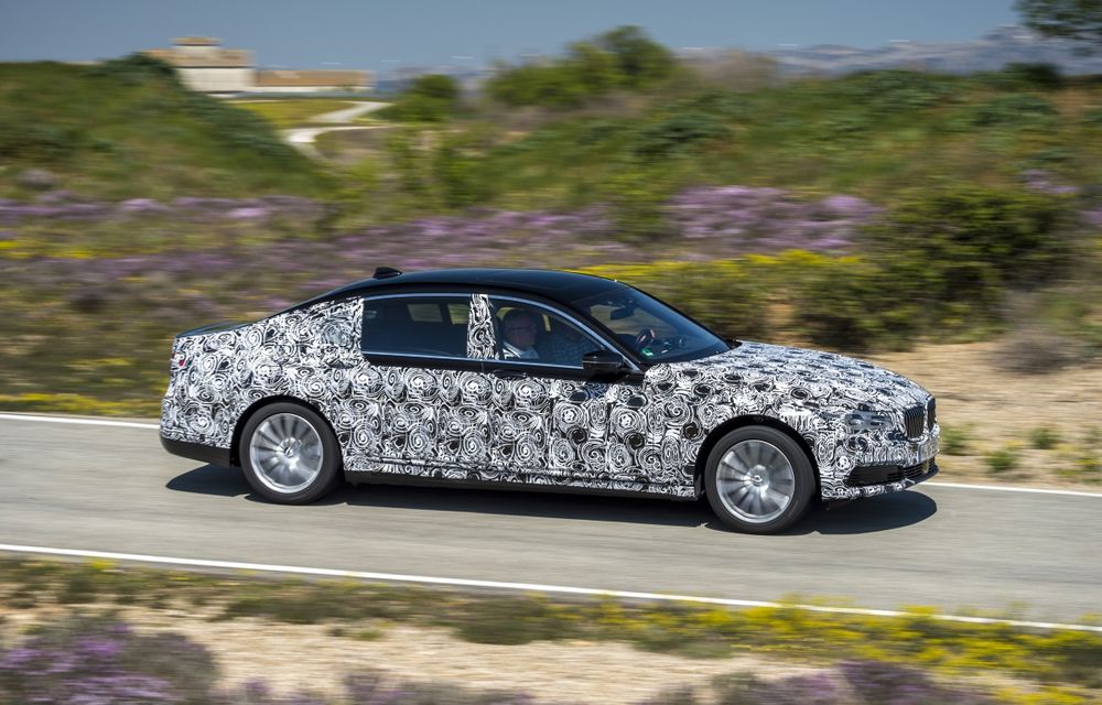 Noua generaţie BMW Seria 7 îşi dezvăluie tehnologiile de top într-o primă galerie foto oficială - Poza 26