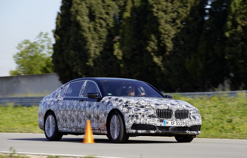 Noua generaţie BMW Seria 7 îşi dezvăluie tehnologiile de top într-o primă galerie foto oficială - Poza 14
