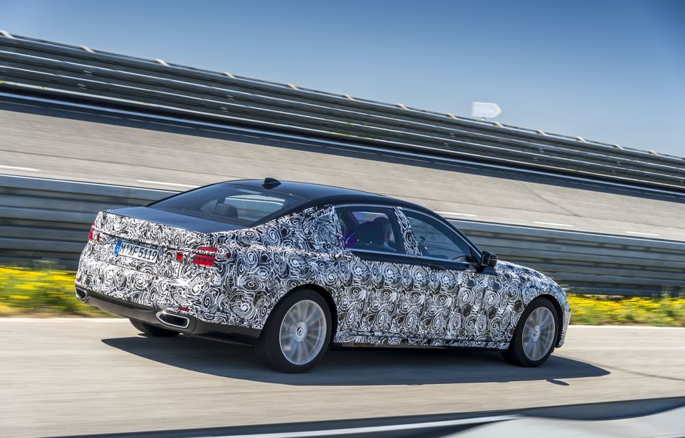 Noua generaţie BMW Seria 7 îşi dezvăluie tehnologiile de top într-o primă galerie foto oficială - Poza 33