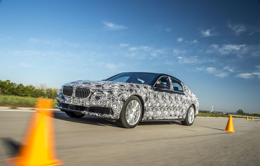 Noua generaţie BMW Seria 7 îşi dezvăluie tehnologiile de top într-o primă galerie foto oficială - Poza 15