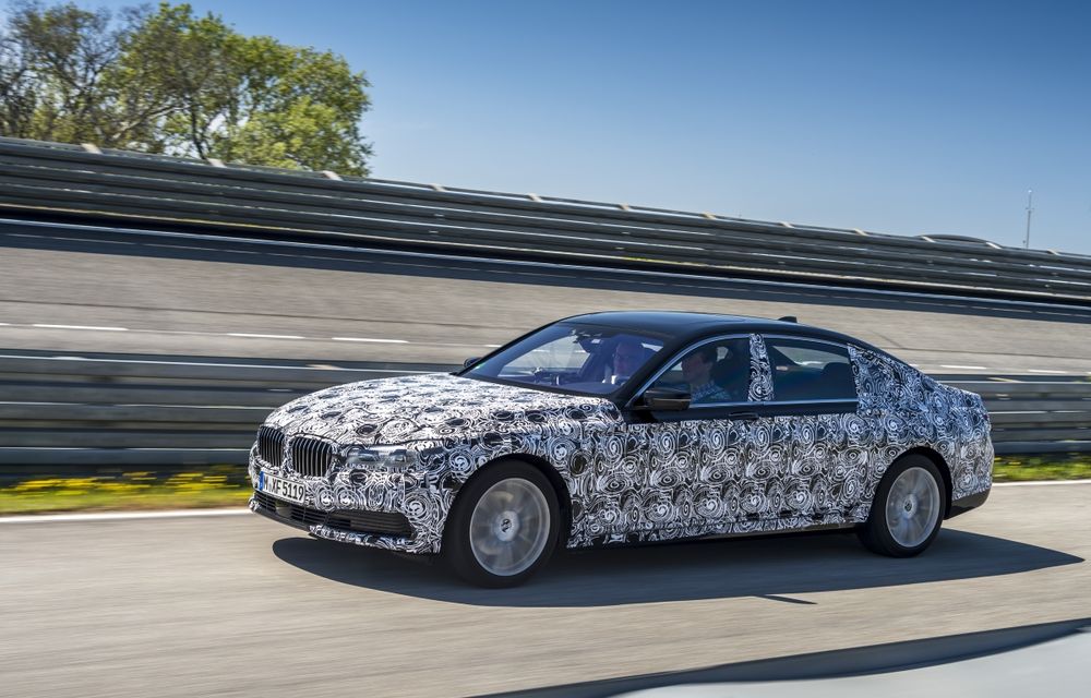 Noua generaţie BMW Seria 7 îşi dezvăluie tehnologiile de top într-o primă galerie foto oficială - Poza 30