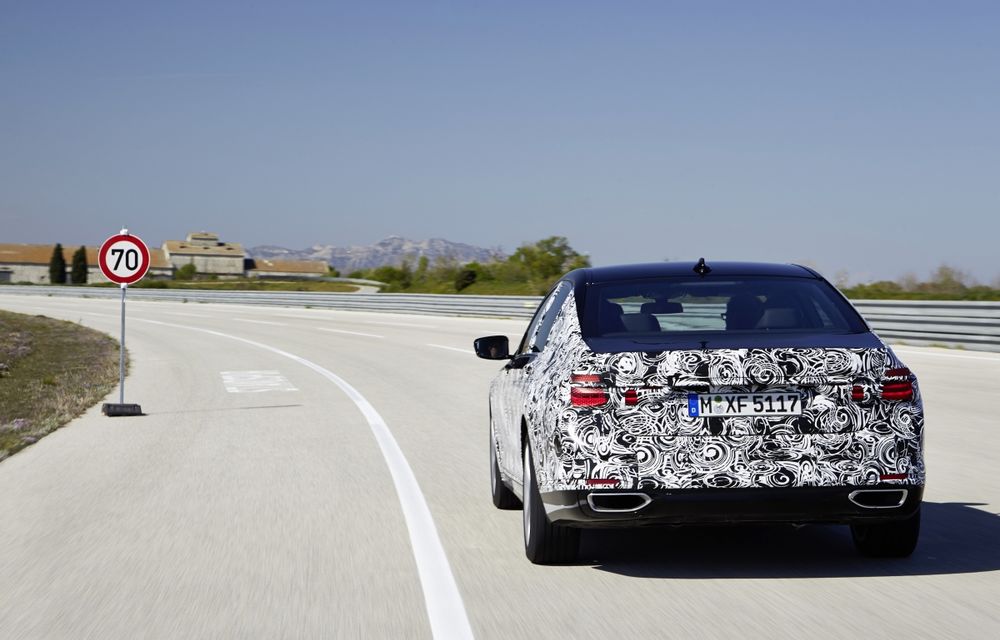 Noua generaţie BMW Seria 7 îşi dezvăluie tehnologiile de top într-o primă galerie foto oficială - Poza 43