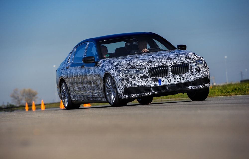 Noua generaţie BMW Seria 7 îşi dezvăluie tehnologiile de top într-o primă galerie foto oficială - Poza 21
