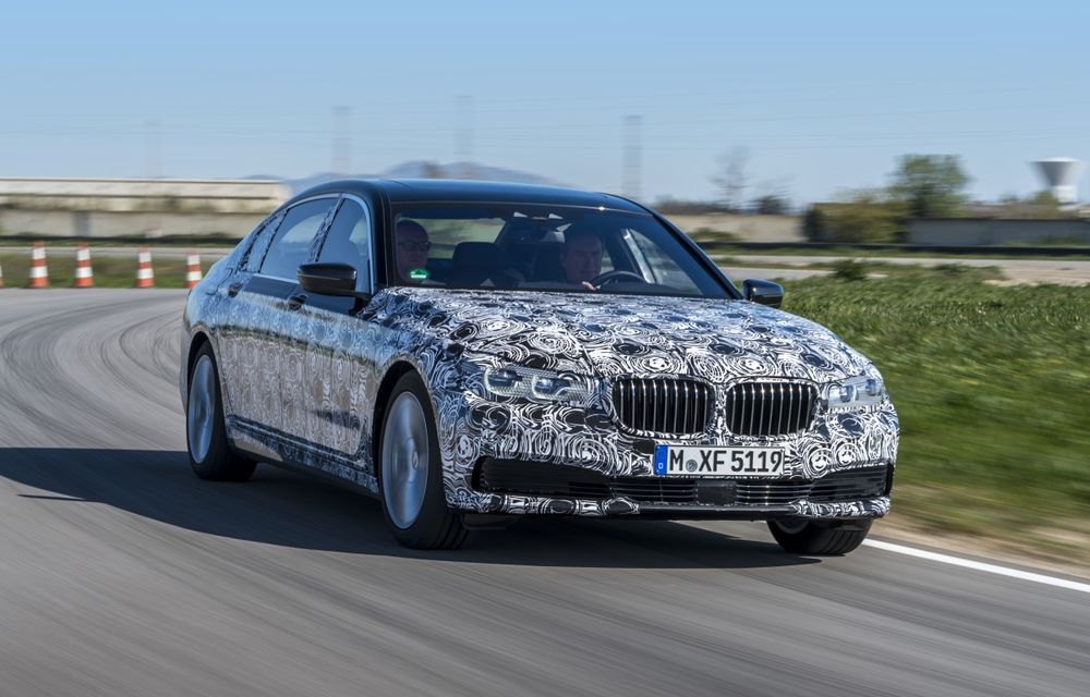 Noua generaţie BMW Seria 7 îşi dezvăluie tehnologiile de top într-o primă galerie foto oficială - Poza 4