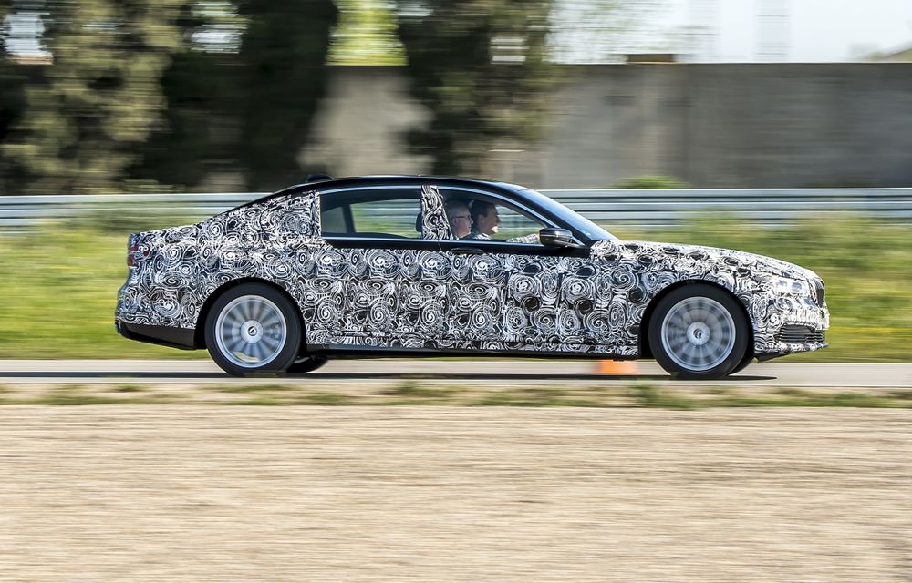 Noua generaţie BMW Seria 7 îşi dezvăluie tehnologiile de top într-o primă galerie foto oficială - Poza 9