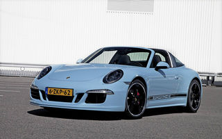 Porsche 911 Targa 4S Exclusive, ediţie specială cu influenţe retro