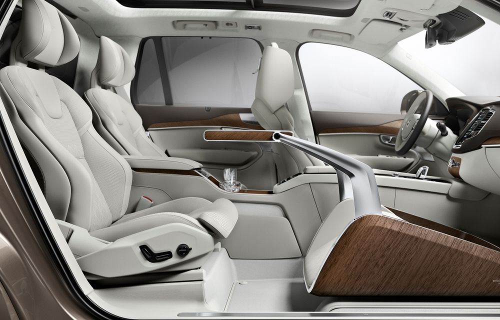 Volvo a prezentat propunerea unei dotări exclusiviste în gama XC90: Lounge Console Concept - Poza 5
