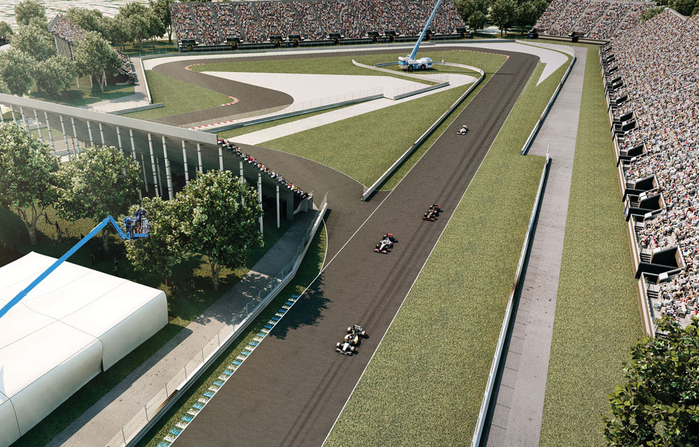 Noi imagini computerizate cu circuitul care va găzdui Marele Premiu al Mexicului - Poza 2