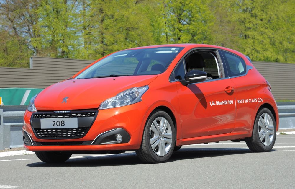Record de consum cu un Peugeot 208 1.6 BlueHDi: 2.0 litri la sută - Poza 1
