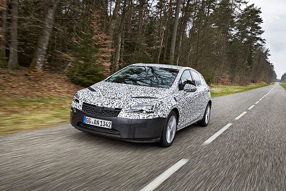 Opel Astra primeşte o nouă generaţie: primele imagini ale noului model - Poza 10