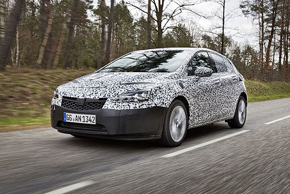 Opel Astra primeşte o nouă generaţie: primele imagini ale noului model - Poza 11