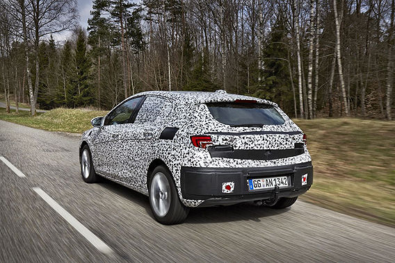Opel Astra primeşte o nouă generaţie: primele imagini ale noului model - Poza 15