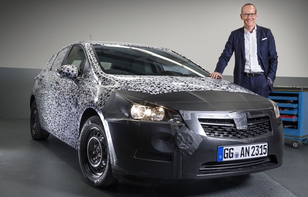 Opel Astra primeşte o nouă generaţie: primele imagini ale noului model - Poza 1