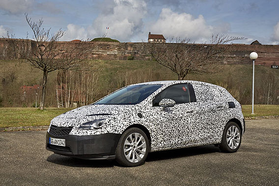 Opel Astra primeşte o nouă generaţie: primele imagini ale noului model - Poza 20
