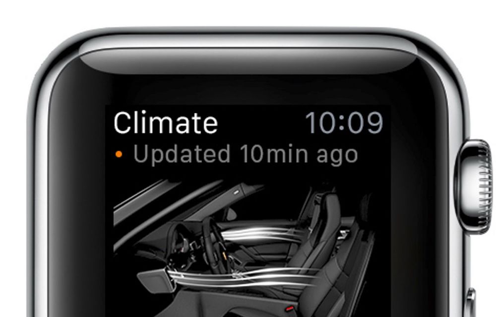 BMW, Porsche şi Volkswagen au lansat aplicaţii pentru Apple Watch. Toate permit accesarea funcţiilor maşinii de la distanţă - Poza 10