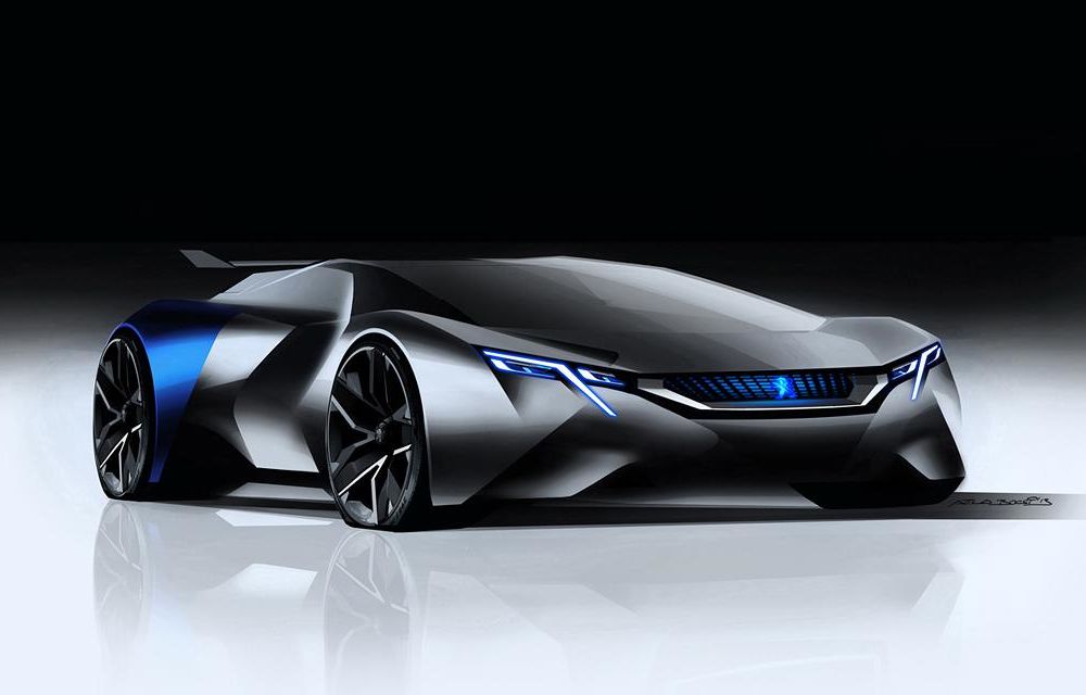 Peugeot Vision Gran Turismo, conceptul care atinge 100 de km/h în mai puţin de două secunde - Poza 28