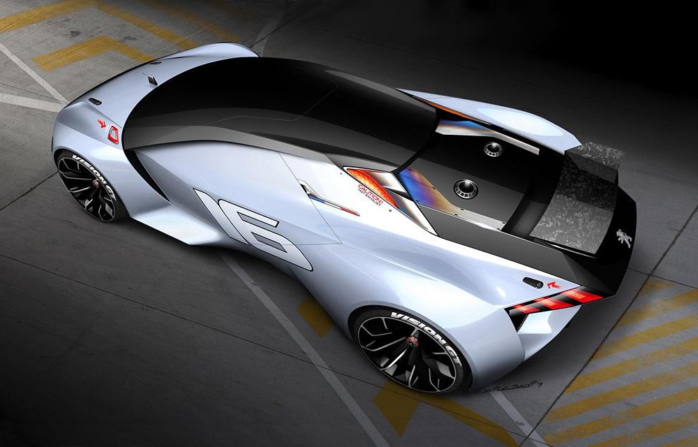 Peugeot Vision Gran Turismo, conceptul care atinge 100 de km/h în mai puţin de două secunde - Poza 4