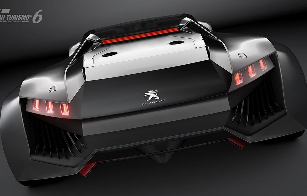Peugeot Vision Gran Turismo, conceptul care atinge 100 de km/h în mai puţin de două secunde - Poza 21