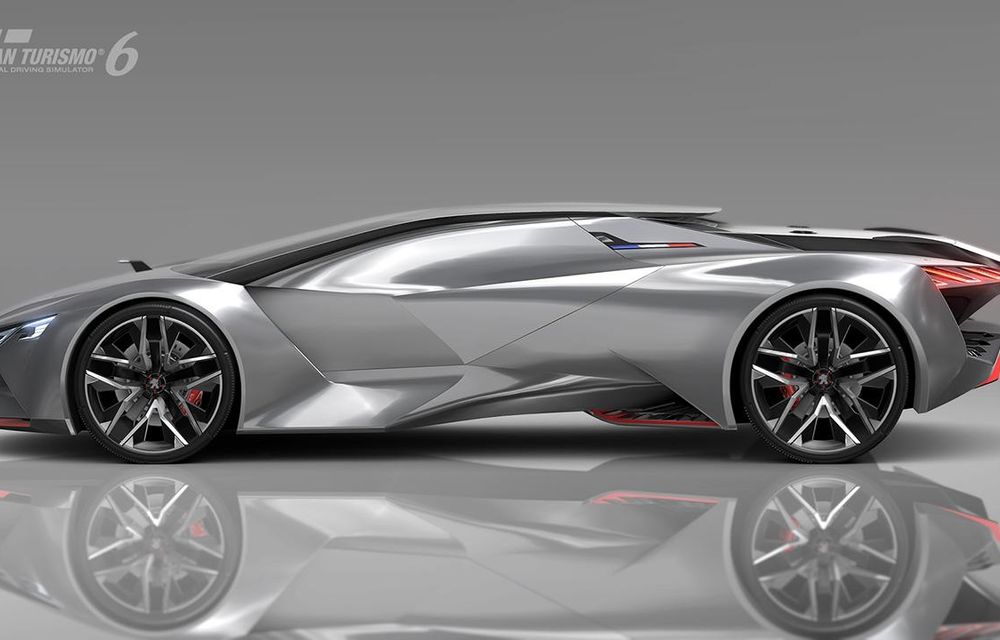 Peugeot Vision Gran Turismo, conceptul care atinge 100 de km/h în mai puţin de două secunde - Poza 2