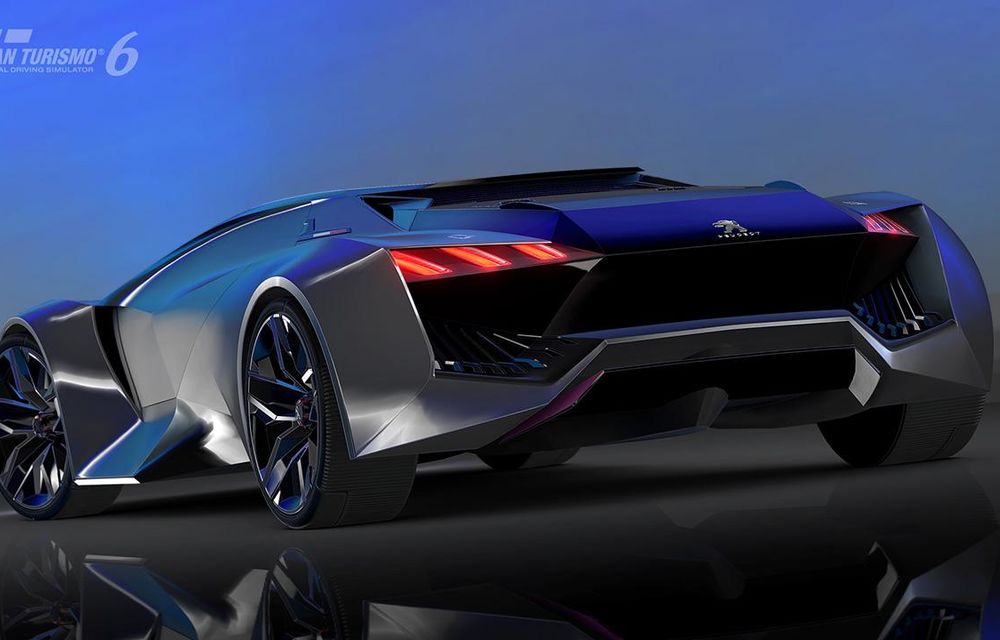 Peugeot Vision Gran Turismo, conceptul care atinge 100 de km/h în mai puţin de două secunde - Poza 20