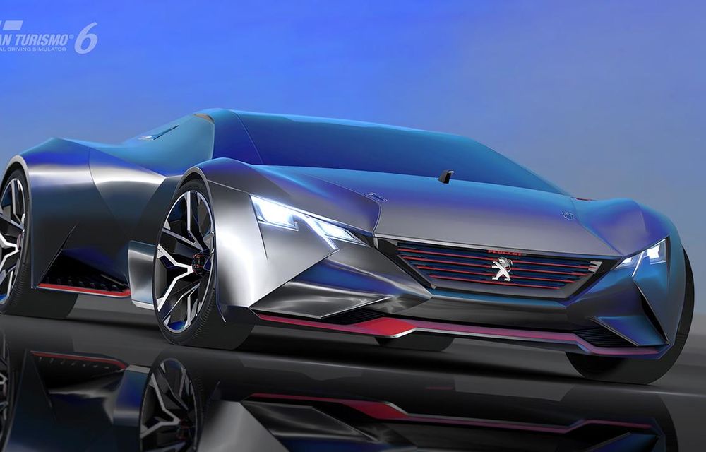 Peugeot Vision Gran Turismo, conceptul care atinge 100 de km/h în mai puţin de două secunde - Poza 23