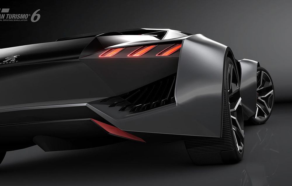 Peugeot Vision Gran Turismo, conceptul care atinge 100 de km/h în mai puţin de două secunde - Poza 13