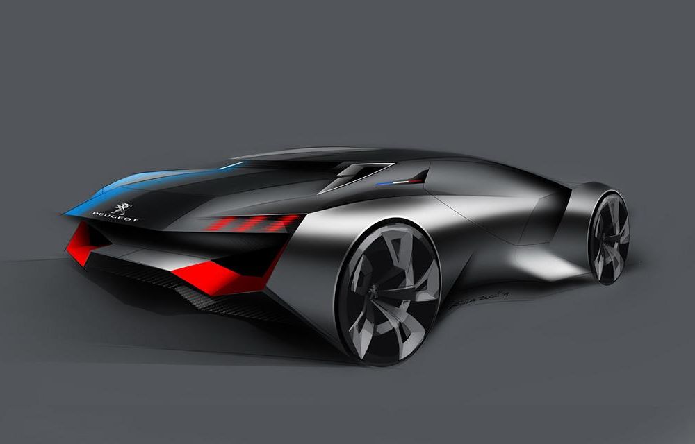 Peugeot Vision Gran Turismo, conceptul care atinge 100 de km/h în mai puţin de două secunde - Poza 41