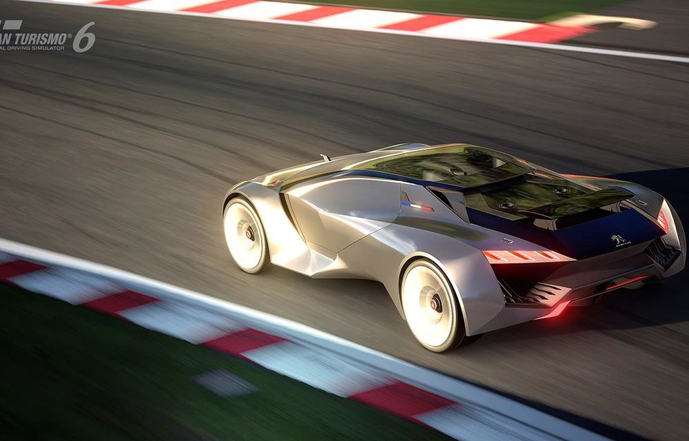 Peugeot Vision Gran Turismo, conceptul care atinge 100 de km/h în mai puţin de două secunde - Poza 3