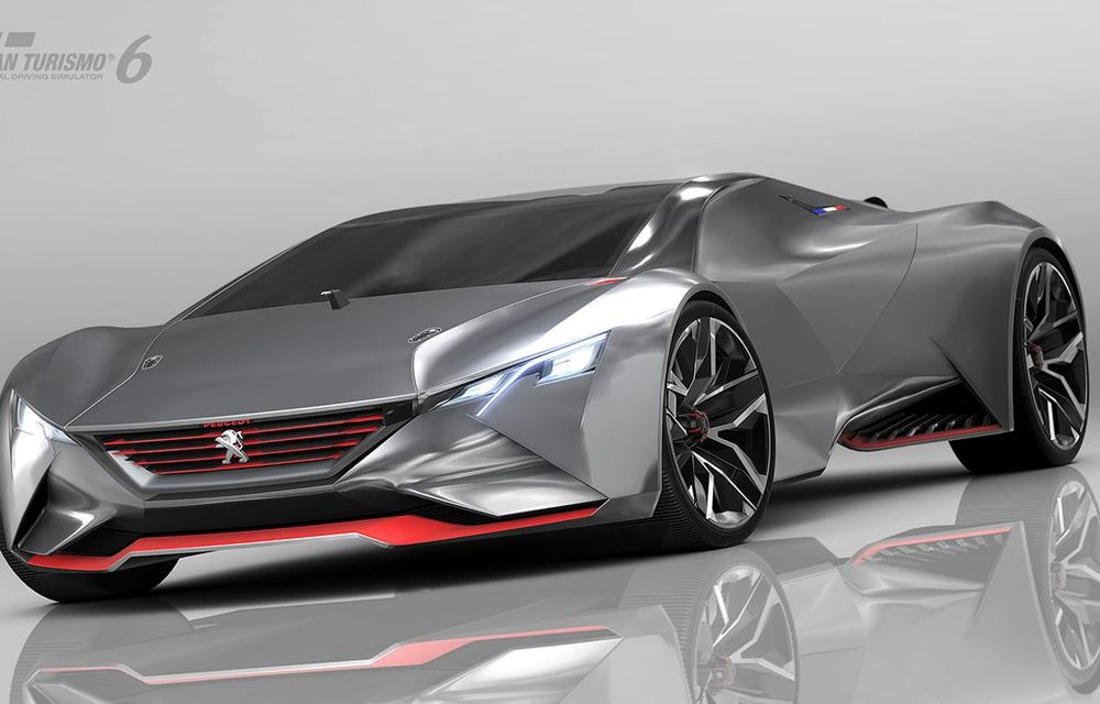 Peugeot Vision Gran Turismo, conceptul care atinge 100 de km/h în mai puţin de două secunde - Poza 19