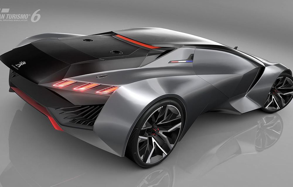 Peugeot Vision Gran Turismo, conceptul care atinge 100 de km/h în mai puţin de două secunde - Poza 30