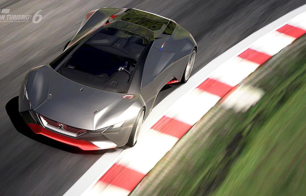 Peugeot Vision Gran Turismo, conceptul care atinge 100 de km/h în mai puţin de două secunde - Poza 8