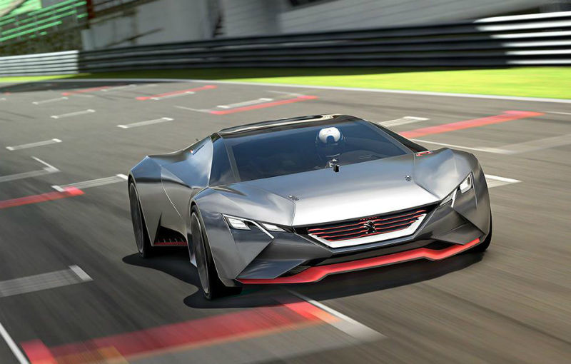 Peugeot Vision Gran Turismo, conceptul care atinge 100 de km/h în mai puţin de două secunde - Poza 1
