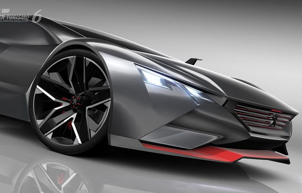 Peugeot Vision Gran Turismo, conceptul care atinge 100 de km/h în mai puţin de două secunde - Poza 6