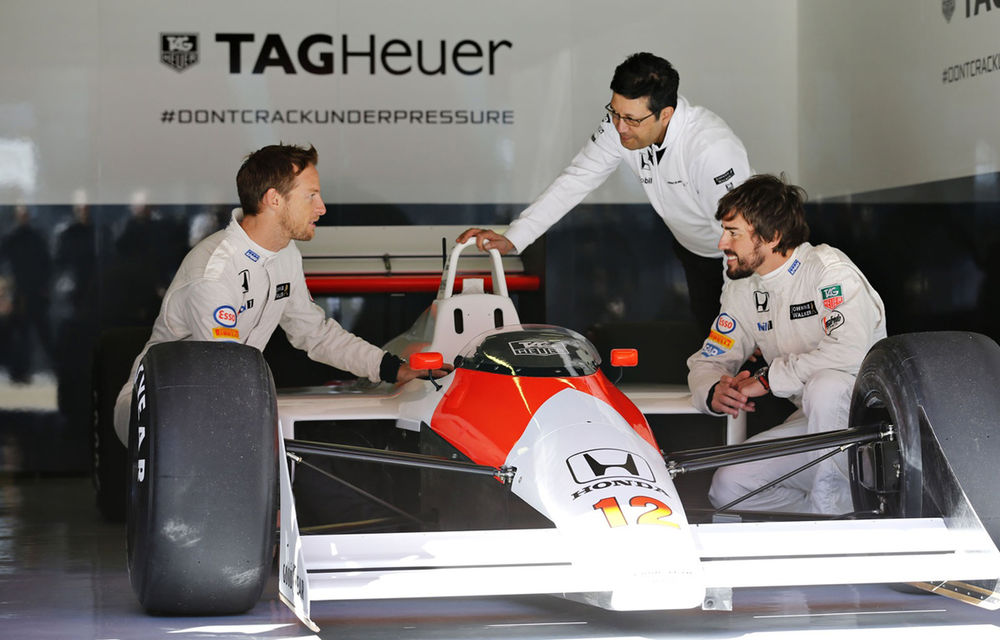 Video: Senna, Alonso şi Button, vedetele filmului care marchează 30 de ani de parteneriat McLaren-TAG Heuer - Poza 1