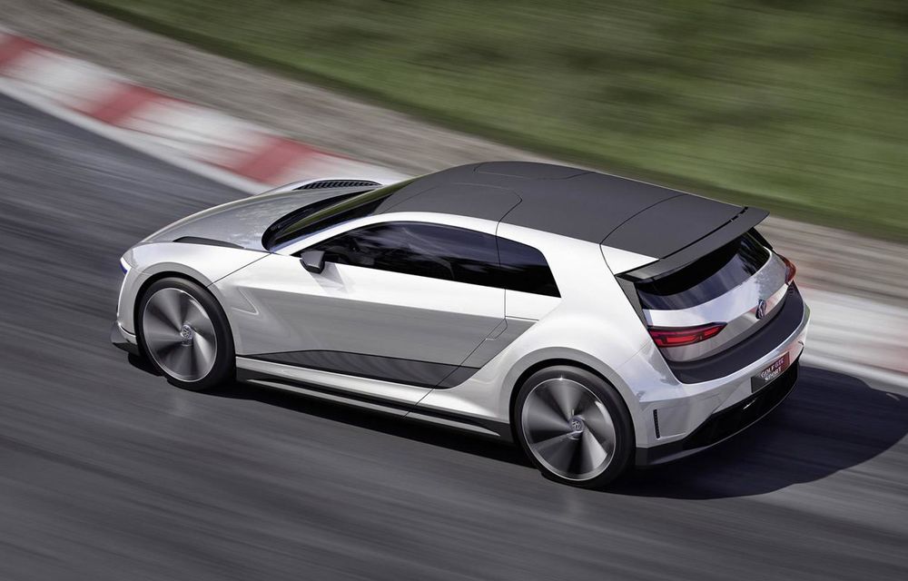 Volkswagen Golf GTE Sport Concept: un hatchback cu 400 de cai putere şi multă fibră de carbon - Poza 7