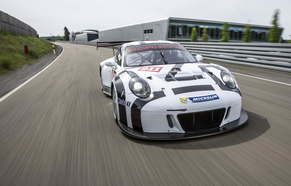 Porsche 911 GT3 R: versiune extremă, dedicată exclusiv circuitului - Poza 5