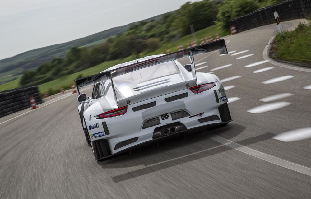 Porsche 911 GT3 R: versiune extremă, dedicată exclusiv circuitului - Poza 7