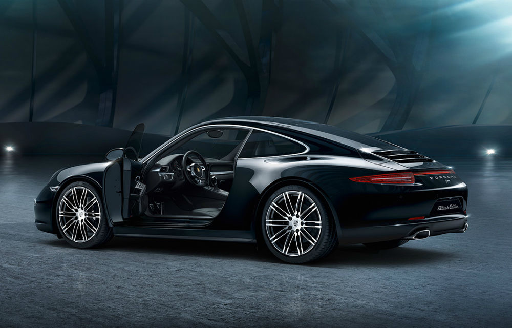 Porsche introduce o nouă versiune în gamele 911 şi Boxster: Black Edition - Poza 9