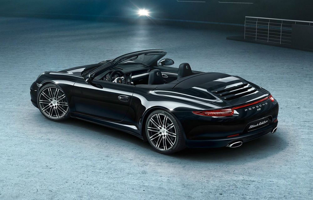 Porsche introduce o nouă versiune în gamele 911 şi Boxster: Black Edition - Poza 19